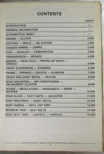 1976-1979 and 1980 X Pontiac Chassis Body Parts Book and Illustration Catalog