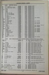 1976-1979 and 1980 X Pontiac Chassis Body Parts Book and Illustration Catalog