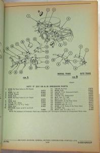 1976-1979 and 1980 X Pontiac Chassis Body Parts Book and Illustration Catalog