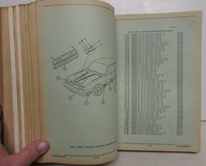 1976-1980 Pontiac Chassis Body Parts Book & Illustration Catalog Firebird LeMans