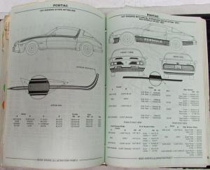 1977-1980 Pontiac Parts Illustration Book Catalog Firebird Phoenix - Canadian