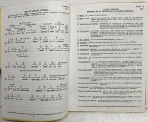 1982 Pontiac J2000 Parts Book and Illustration Catalog