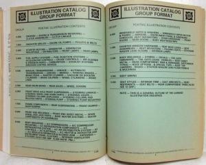 1982-1983 Pontiac J2000 Parts Book and Illustration Catalog