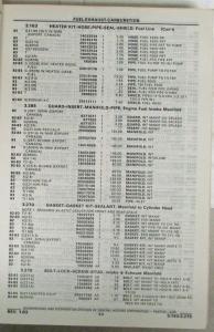 1982-1983 Pontiac Bonneville Grand Prix T1000 Phoenix Parts & Illustration Book