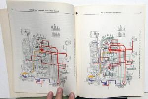 1957 1958 Ford Truck Dealer Transmatic Drive Service Shop Manual Repair Original