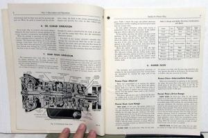 1957 Ford Truck Dealer Transmatic Drive Service Shop Manual Repair Original