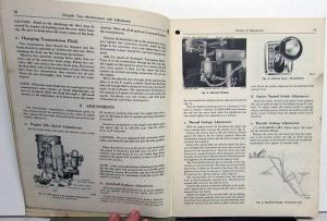 1956 Ford Dealer Fordomatic Transmission Service Shop Manual Repair Car Truck