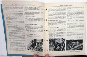 1951 Ford Car Dealer Fordomatic Transmission Service Shop Manual W/Supplement