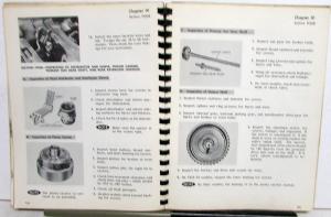 1957 Fordomatic MercOMatic Turbo Drive Ford Lincoln Mercury Transmission Manual