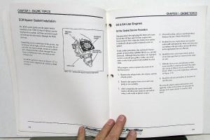 1996 Ford Powertrain Service Engineering Update Training Booklet Engine Trans