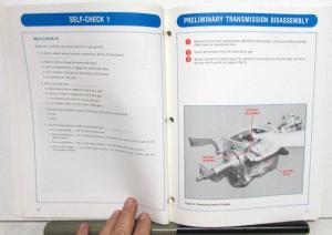 1980 Ford Dealer 5 Speed Manual Overdrive Transmission Service Training Booklet