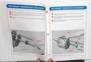 1980 Ford Dealer 5 Speed Manual Overdrive Transmission Service Training Booklet