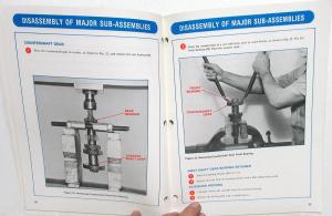 1980 Ford Dealer 5 Speed Manual Overdrive Transmission Service Training Booklet