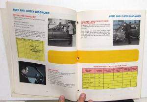 1977 Ford Dealer Automatic Transmission Service Training Manual Diagnosis