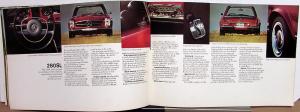 1968 Mercedes-Benz Color Sales Brochure Models 220D 220 230 250 280S 280SE 280SL