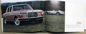 1968 Mercedes-Benz Color Sales Brochure Models 220D 220 230 250 280S 280SE 280SL