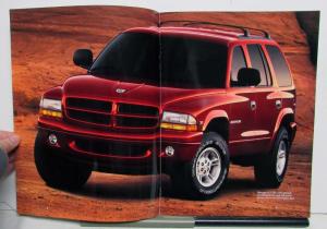 1988 Dodge Durango Colors Domensions Models Accessories Sales Brochure