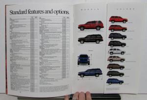 1988 Dodge Durango Colors Domensions Models Accessories Sales Brochure