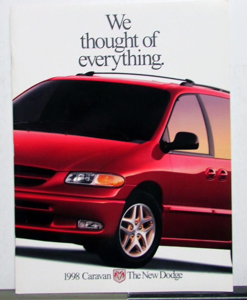 1988 Dodge Caravan Colors Domensions Models Accessories Sales Brochure