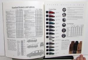 1988 Dodge Caravan Colors Domensions Models Accessories Sales Brochure