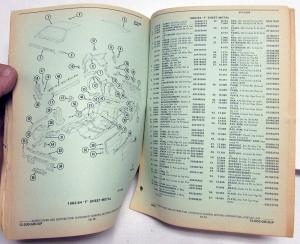 1982-1984 Pontiac Firebird Trans Am and SE Parts and Illustration Book