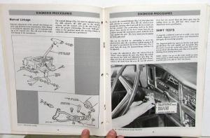 1973 Ford Automatic Transmission Diagnosis Procedures Training Erratic Shifts