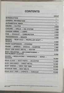 1982-1984 Pontiac Bonneville Grand Prix T Phoenix 83-84 Parisienne Parts/Illus