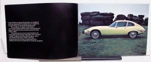 1973 Jaguar Prestige Dealer Sales Brochure V-12 Original