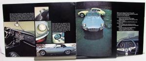 1973 Jaguar Prestige Dealer Sales Brochure V-12 Original