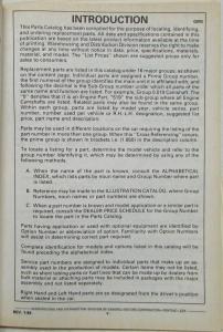 1982-1984 Pontiac 6000 Parts Book and Illustration Catalog