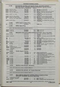 1982-1984 Pontiac 6000 Parts Book and Illustration Catalog