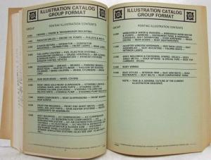 1982-1984 Pontiac 6000 Parts Book and Illustration Catalog