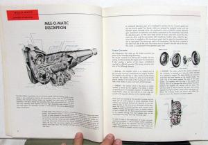 1959 Ford Edsel Dealer Mile-O-Matic Transmission Service Training Manual