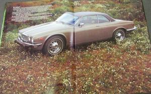 Original 1974 Jaguar Prestige Dealer Sales Brochure E-Type XJ12C L XJ6