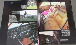 Original 1974 Jaguar Prestige Dealer Sales Brochure E-Type XJ12C L XJ6