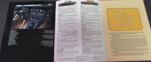 Original 1974 Jaguar Prestige Dealer Sales Brochure E-Type XJ12C L XJ6