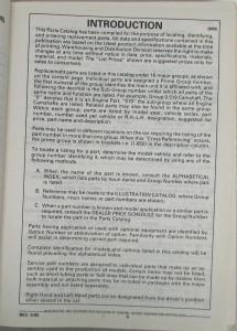 1982-1985 Pontiac 6000 Parts Book and Illustration Catalog