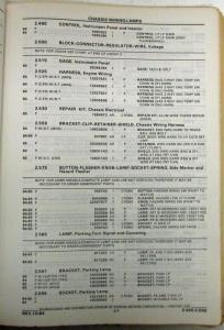 1984-1985 Pontiac Fiero/Fiero SE/Fiero GT Parts and Illustration Catalog