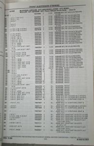 1982-1986 Pontiac J2000 Parts Book and Illustration Catalog