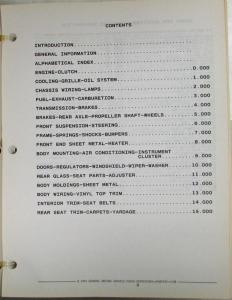 1982-1987 Pontiac Bonneville Grand Prix T 83-87 Parisienne Parts/Illus Book