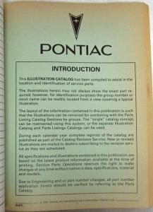 1985-1987 Pontiac Grand Am Parts and Illustration Catalog