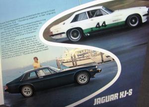 Original 1978 Jaguar Prestige Dealer Sales Brochure XJ-S Chrome Cover