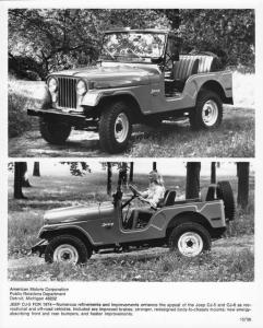 1974 Jeep CJ-5 Press Photo 0057