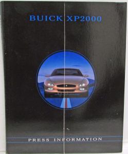 1995 Buick XP2000 Concept Media Information Press Kit