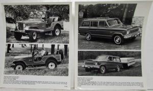 1974 Jeep News and Photos Media Information Press Kit - Introducing New Cherokee