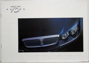 1999 Rover 75 Media Information Press Kit