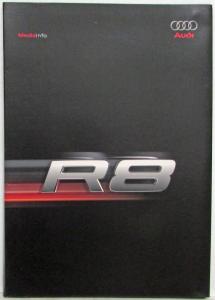 2007 Audi R8 Media Information Press Kit