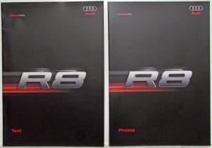 2007 Audi R8 Media Information Press Kit