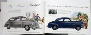 1942 Plymouth Deluxe Prestige Sales Brochure W/ Woody Wagon Coupe Sedan & More