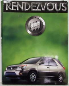 2002 Buick Rendezvous Media Info Press Kit